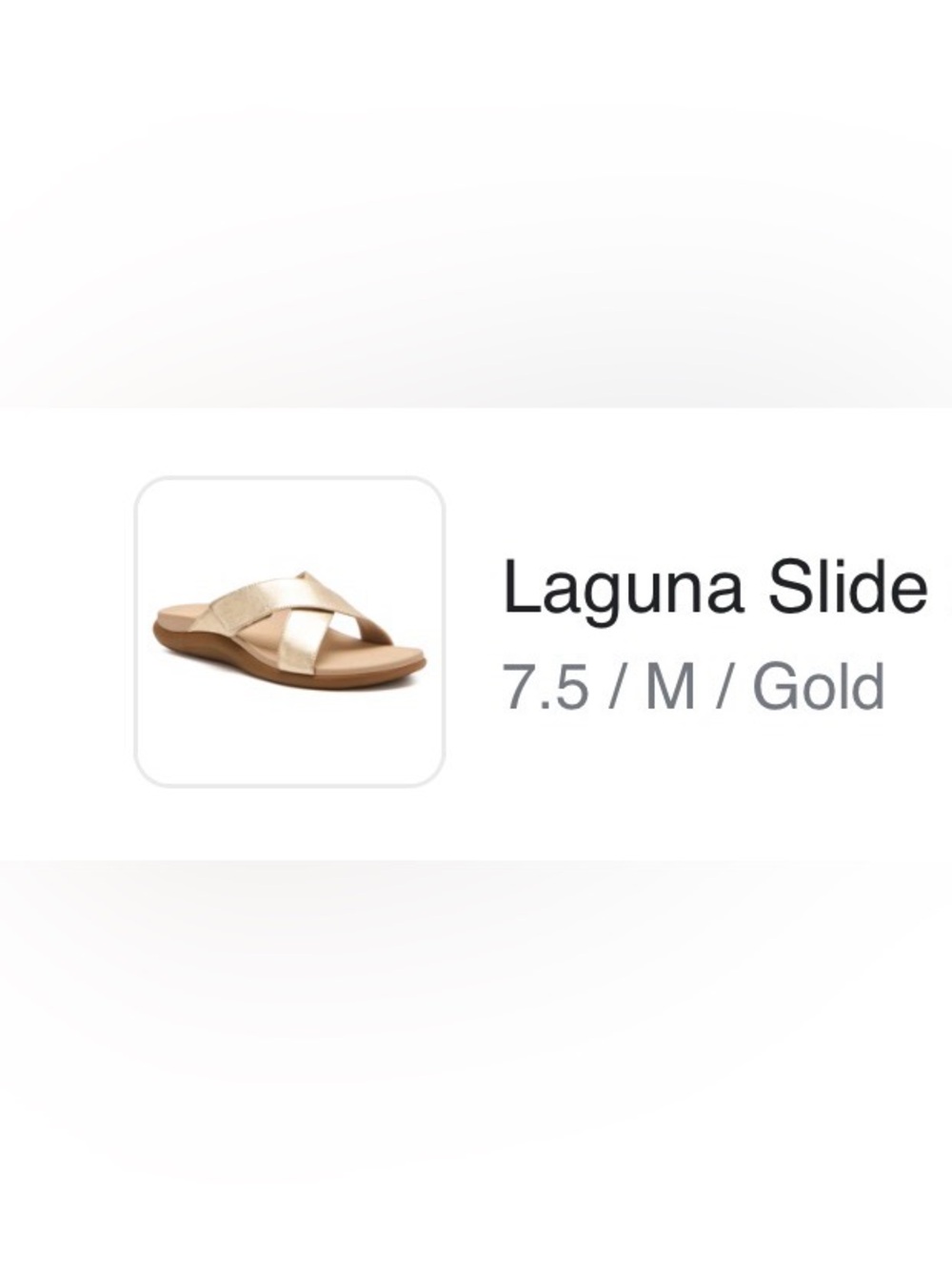 Slip-On Women's Intimate - Gold